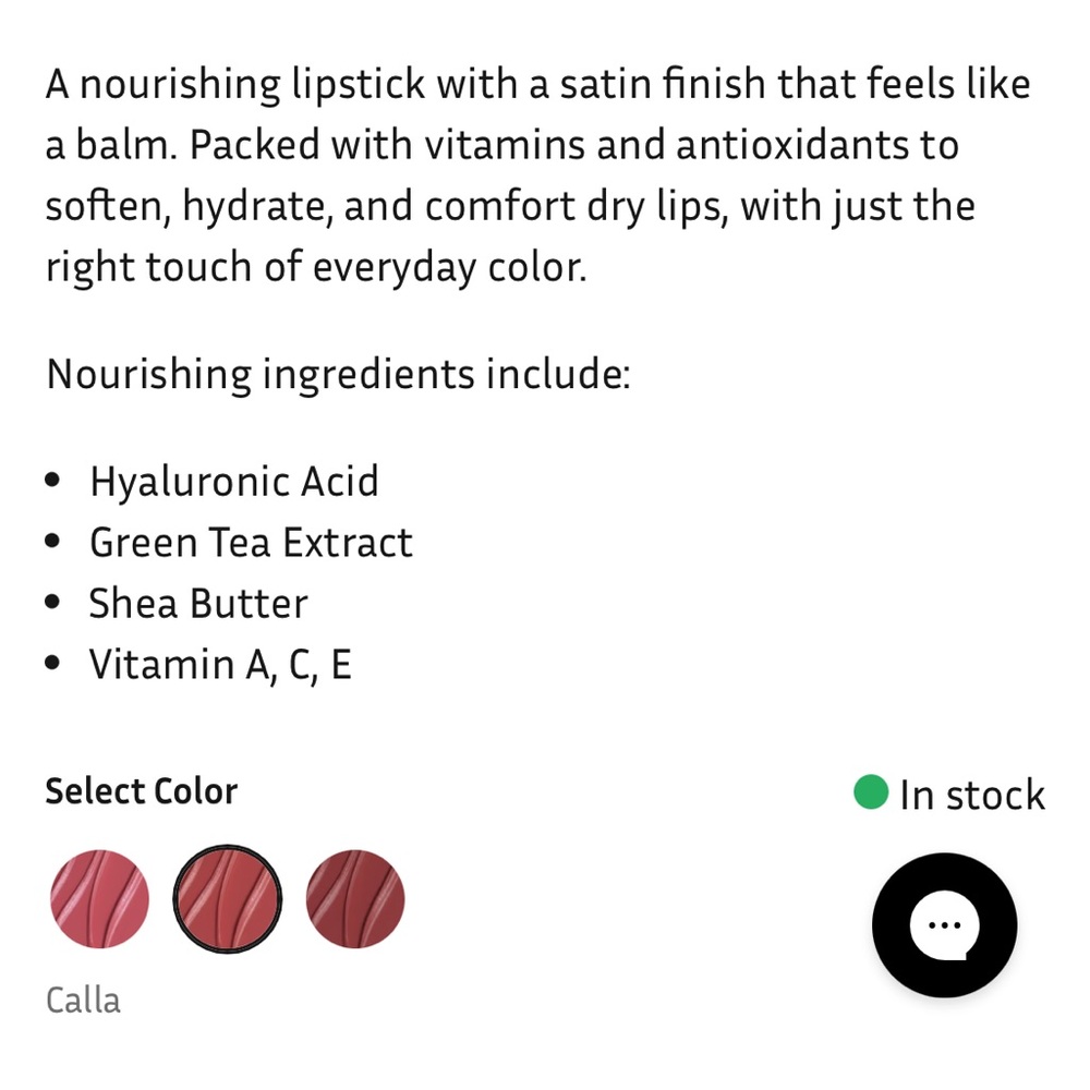 Lithe Nourish & Glow Lipstick - Calla - Picture 7 of 7